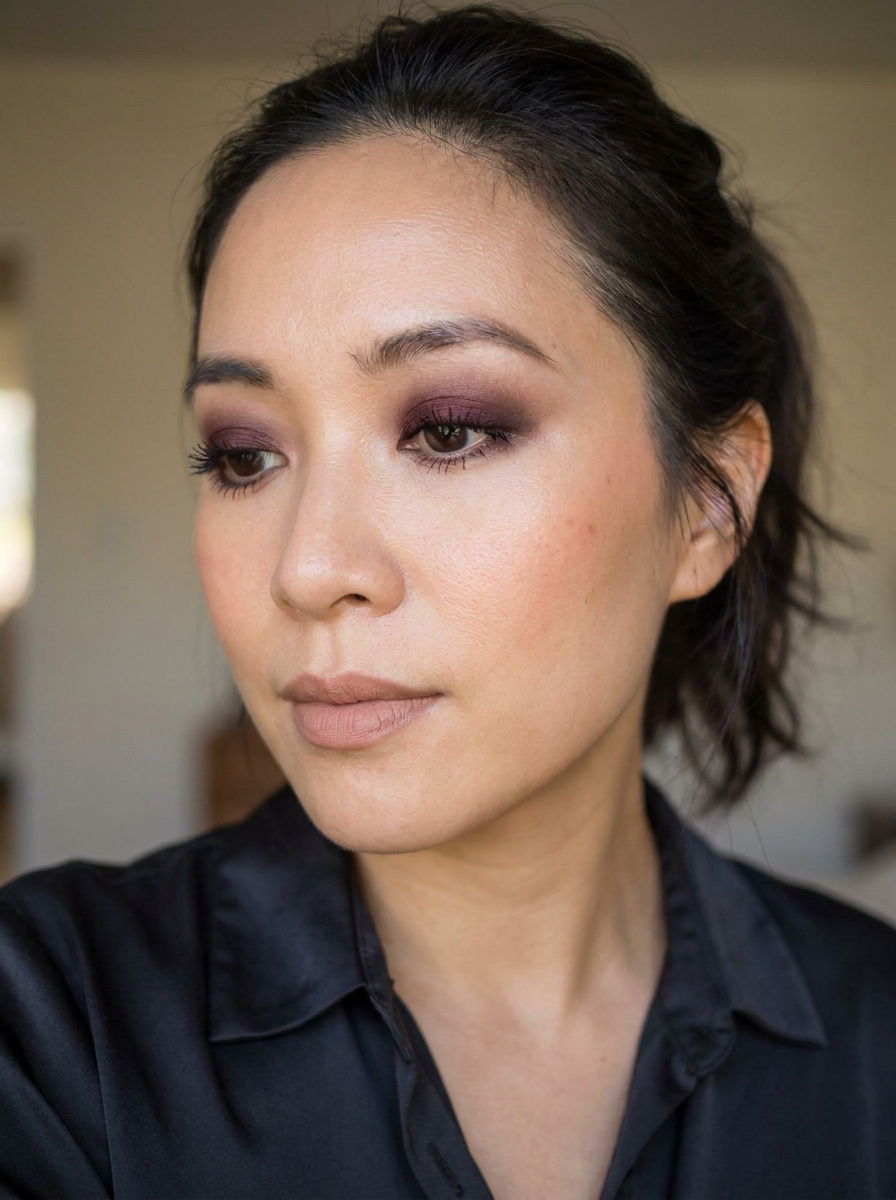 Burgundy Eye Makeup als Makeup Looks Inspiration 2026